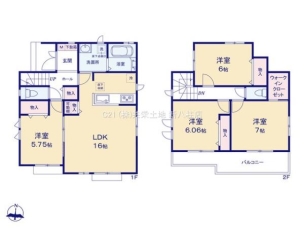 松戸市馬橋30期　2号棟　新築戸建